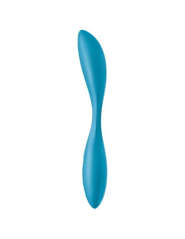 SATISFYER - G-SPOT FLEX 1 Multi Vibrador Azul | SexPlace.MX
