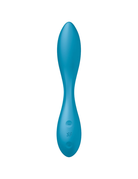 SATISFYER - G-SPOT FLEX 1 Multi Vibrador Azul | SexPlace.MX