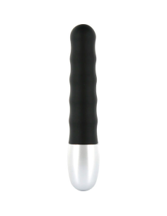 Vibrador Discreto Negro Seven Creations - Compacto, Resistente al Agua y Perfecto para Viajes