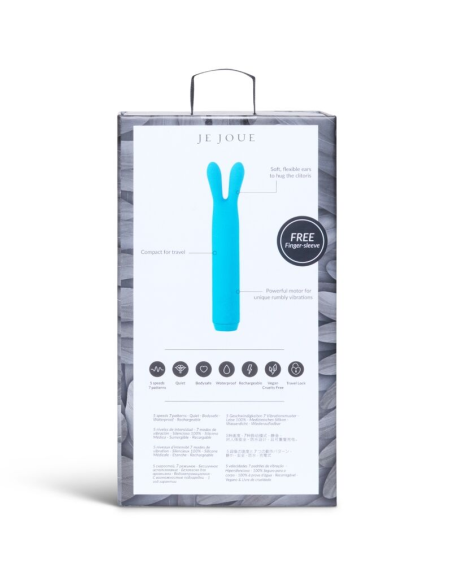 JE JOUE - Teal Bala Vibradora Rabbit: Placer Intenso y Discreto con 7 Modos de Vibración