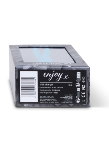 JE JOUE - Teal Bala Vibradora Rabbit: Placer Intenso y Discreto con 7 Modos de Vibración