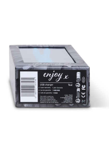 JE JOUE - Teal Bala Vibradora Rabbit: Placer Intenso y Discreto con 7 Modos de Vibración