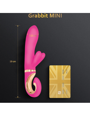G-VIBE - G-RABBIT MINI Vibrador Silicona Rosa | SexPlace.MX