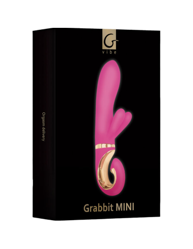 G-VIBE - G-RABBIT MINI Vibrador Silicona Rosa | SexPlace.MX