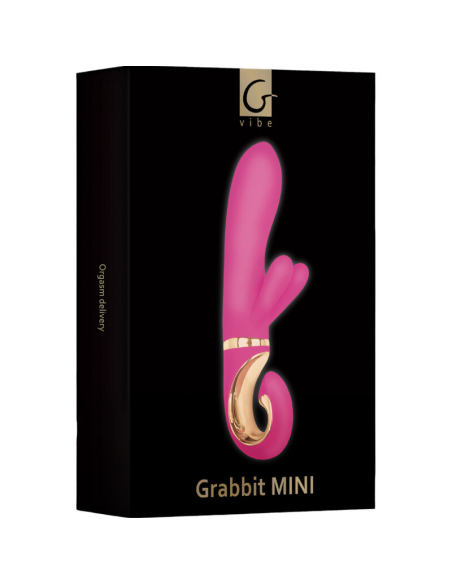 G-VIBE - G-RABBIT MINI Vibrador Silicona Rosa | SexPlace.MX