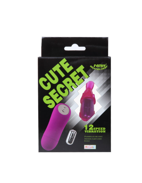 Baile - Cute Secret Conejito Vibrador 12 Velocidades | Diversión Acuática y Estimulante