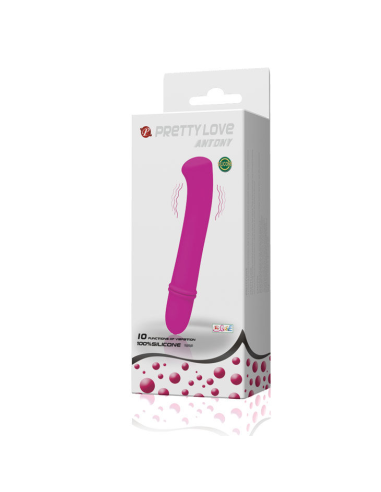 PRETTY LOVE - FLIRTATION ANTONY Mini Vibrador Violeta | SexPlace.MX
