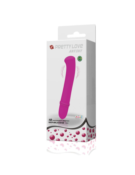 PRETTY LOVE - FLIRTATION ANTONY Mini Vibrador Violeta | SexPlace.MX