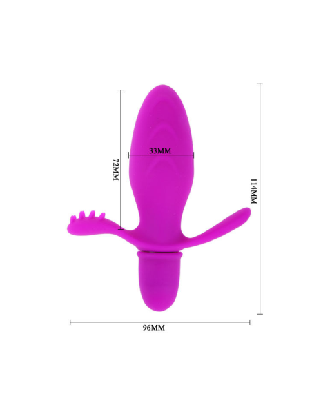 PRETTY LOVE - FLIRTATION  FITCH Mini Vibrador | SexPlace.MX