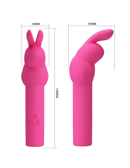 BONITO AMOR - GERARDO: Vibrador de Silicona con 10 Modos de Vibración para Viajar y Disfrutar