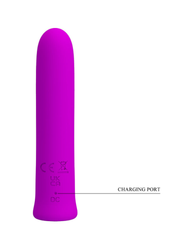 PRETTY LOVE - CURTIS Mini Vibrador Forma Dedo VIOLETA | SexPlace.MX