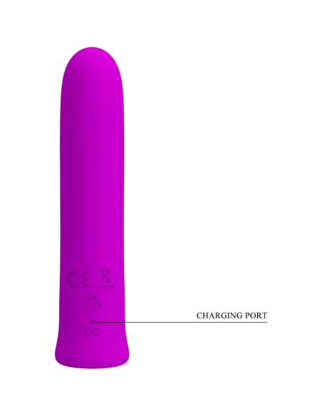 PRETTY LOVE - CURTIS Mini Vibrador Forma Dedo VIOLETA | SexPlace.MX