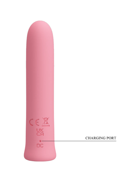 PRETTY LOVE - CURTIS Mini Vibrador Forma Dedo ROSA | SexPlace.MX