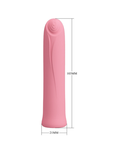PRETTY LOVE - CURTIS Mini Vibrador Forma Dedo ROSA | SexPlace.MX