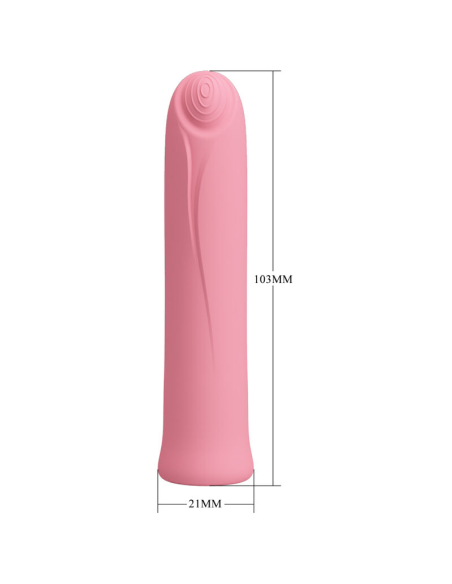 PRETTY LOVE - CURTIS Mini Vibrador Forma Dedo ROSA | SexPlace.MX