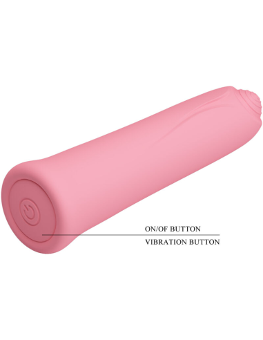 PRETTY LOVE - CURTIS Mini Vibrador Forma Dedo ROSA | SexPlace.MX