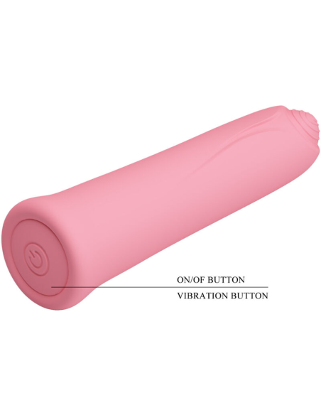 PRETTY LOVE - CURTIS Mini Vibrador Forma Dedo ROSA | SexPlace.MX