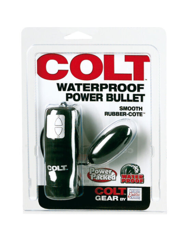 Bala Vibradora Colt Waterproof - Potente, Impermeable y con Control Remoto | CALEXOTICS