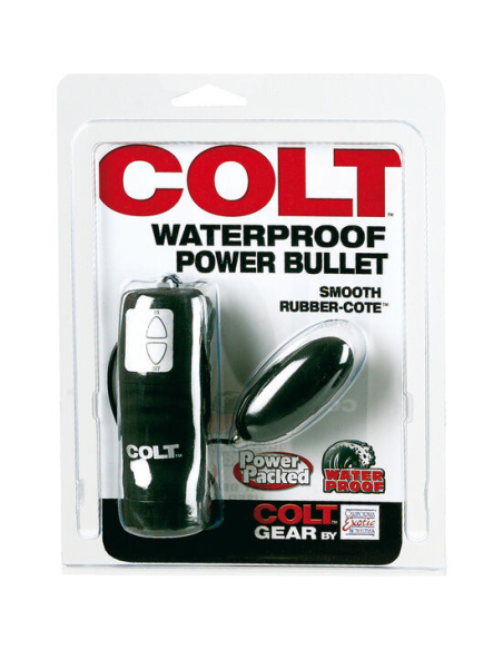 Bala Vibradora Colt Waterproof - Potente, Impermeable y con Control Remoto | CALEXOTICS