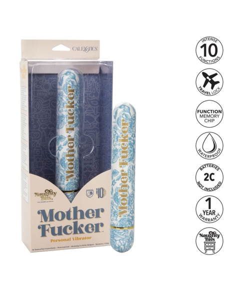 CALEXOTICS - Mother Fucker Bala Vibradora: Potente, Impermeable y con 10 Modos de Vibración