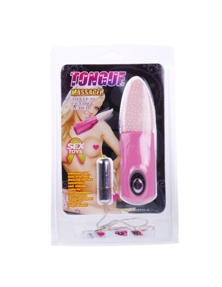 BAILE - Lengua Masajeadora 3V: Placer Oral y Estimulación Perfecta