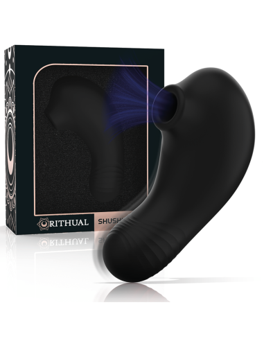 RITHUAL SHUSHU PRO Pocket - Estimulador Clítoris, Doble Motor, 7 Modos, Impermeable y Recargable