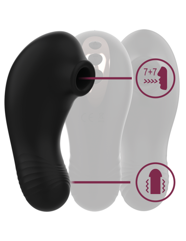 RITHUAL SHUSHU PRO Pocket - Estimulador Clítoris, Doble Motor, 7 Modos, Impermeable y Recargable