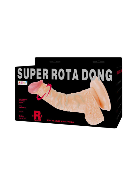 BAILE - SUPER ROTA DONG Pene Realístico Rotador 20 cm | SexPlace.MX
