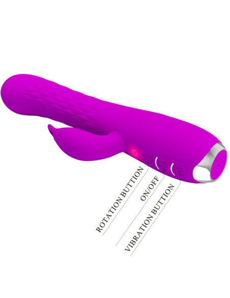 PRETTY LOVE - MOLLY Vibrador Con Rotación | SexPlace.MX