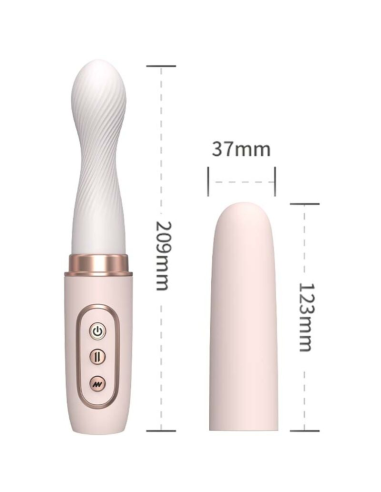ARMONY Vibrador Rotador & Telescópico Automático Yellow - Placer Infinito y Estimulación Personalizada