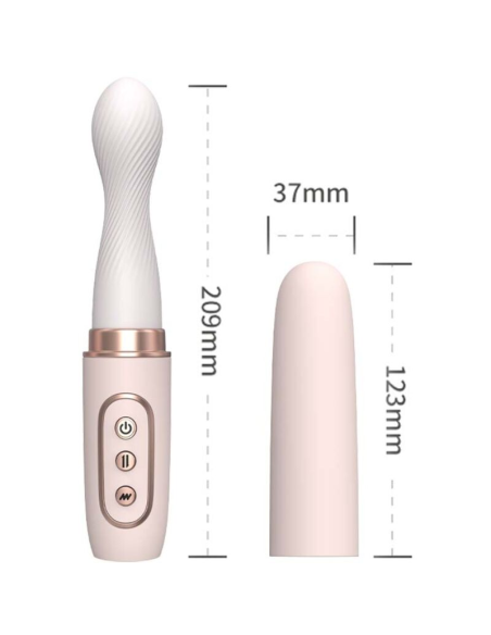 ARMONY Vibrador Rotador & Telescópico Automático Yellow - Placer Infinito y Estimulación Personalizada