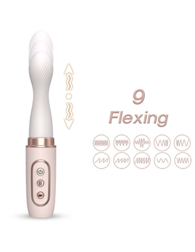ARMONY Vibrador Rotador & Telescópico Automático Yellow - Placer Infinito y Estimulación Personalizada