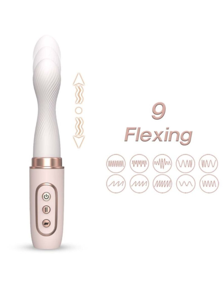 ARMONY Vibrador Rotador & Telescópico Automático Yellow - Placer Infinito y Estimulación Personalizada