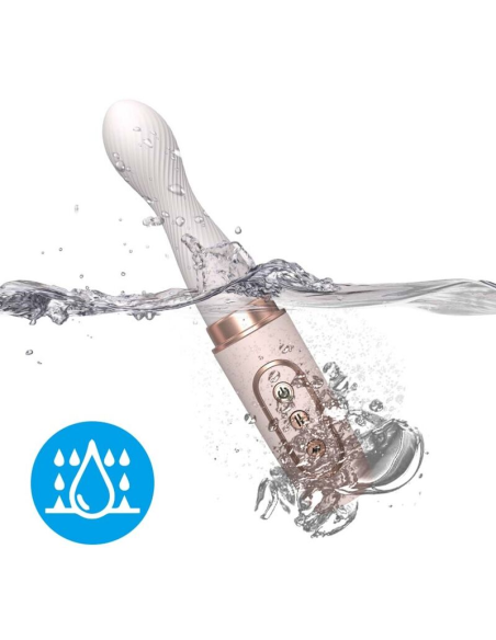 ARMONY Vibrador Rotador & Telescópico Automático Yellow - Placer Infinito y Estimulación Personalizada