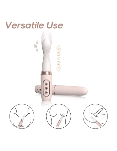 ARMONY Vibrador Rotador & Telescópico Automático Yellow - Placer Infinito y Estimulación Personalizada