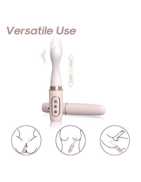 ARMONY Vibrador Rotador & Telescópico Automático Yellow - Placer Infinito y Estimulación Personalizada