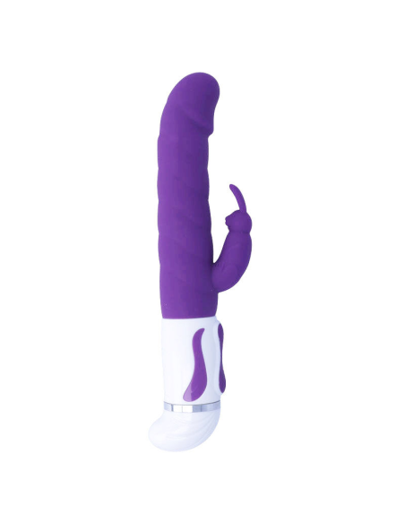 INTENSE - BOBBLE Vibrador Rotador Silicona Lila | SexPlace.MX