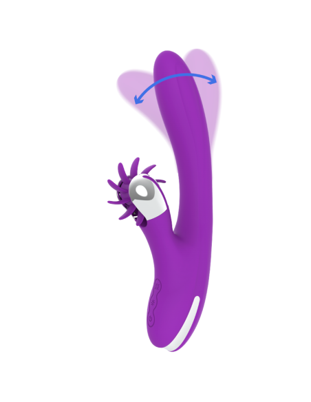 FUN FUNCTION - BUNNY FUNNY WAVE 2.0: Estimulador Clitoriano Premium con Vibraciones y Movimiento Realista