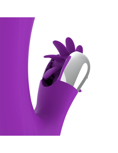 FUN FUNCTION - BUNNY FUNNY WAVE 2.0: Estimulador Clitoriano Premium con Vibraciones y Movimiento Realista