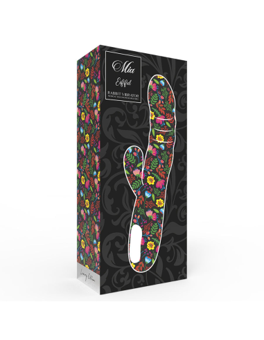 MIA Eiffel Vibrador Rotador Azul Turquesa - Potente Estimulador de Punto G y Clítoris con 10 Programas de Vibración y Diseño Imp