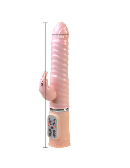 Baile Heat Fire Bunny Rampante 10F - Vibrador Calor y Estimulación Irresistible