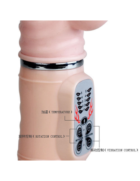 Baile Heat Fire Bunny Rampante 10F - Vibrador Calor y Estimulación Irresistible