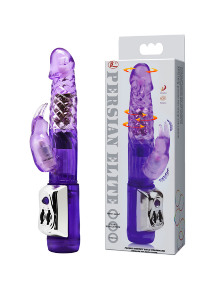 Vibrador Persinal Elite Rabbit: Estimulación Doble, Rotación y Vibración Multivelocidad para el Placer Máximo