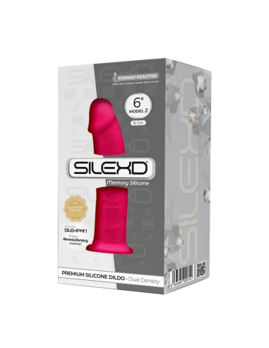 SILEXD DILDO DENSITY MOD. 2 - 6" ROSA