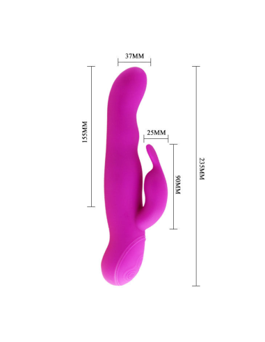PRETTY LOVE - HIGHGRADE HALE Vibrador Conejito Rotador| SexPlace.MX