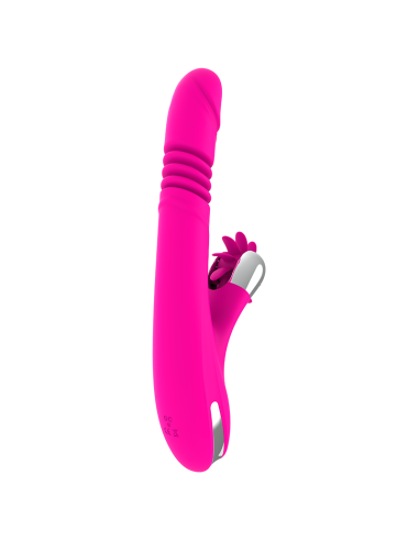 DIVERSIA - BUNNY UP & DOWN 24 CM: Vibrador Premium con Estimulación Multifuncional y Motor Potente