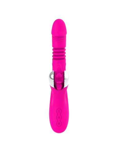 DIVERSIA - BUNNY UP & DOWN 24 CM: Vibrador Premium con Estimulación Multifuncional y Motor Potente