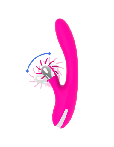 DIVERSIA - BUNNY WAVES 24 CM: Vibrador Premium para Estimulación del Punto G con Tecnología Wave