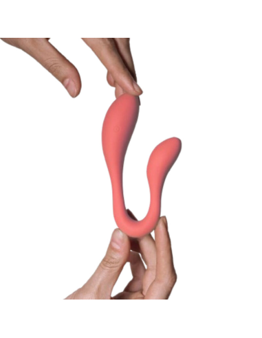 ADRIEN LASTIC - COUPLE SECRETS II: Doble Estimulación Rosa + App para Placer en Pareja | Vibrador Multifuncional