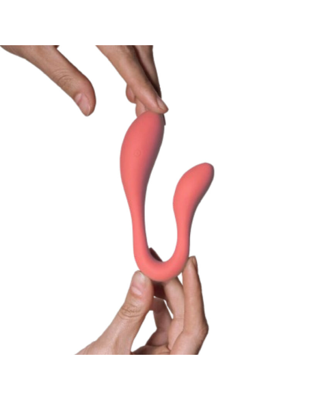 ADRIEN LASTIC - COUPLE SECRETS II: Doble Estimulación Rosa + App para Placer en Pareja | Vibrador Multifuncional
